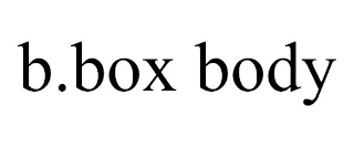 B.BOX BODY