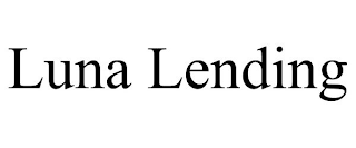 LUNA LENDING