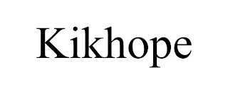 KIKHOPE