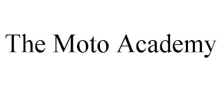 THE MOTO ACADEMY