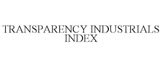 TRANSPARENCY INDUSTRIALS INDEX