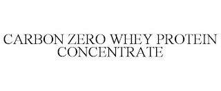 CARBON ZERO WHEY PROTEIN CONCENTRATE