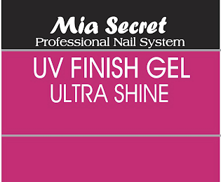 MIA SECRET PROFESSIONAL NAIL SYSTEM UV FINISH GEL ULTRA SHINE