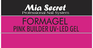 MIA SECRET PROFESSIONAL NAIL SYSTEM FORMAGEL PINK BUILDER UV LED GEL