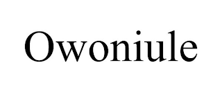 OWONIULE