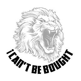 I CAN'T BE BOUGHT