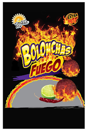 DULCES MARA EXTRA HOT BOLONCHAS FUEGO