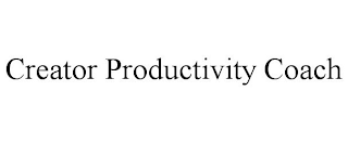 CREATOR PRODUCTIVITY COACH