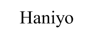 HANIYO