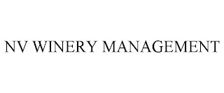 NV WINERY MANAGEMENT