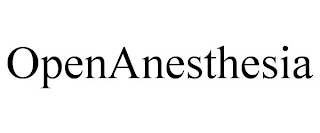 OPENANESTHESIA