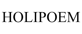 HOLIPOEM