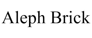 ALEPH BRICK