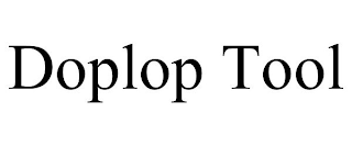 DOPLOP TOOL