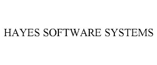 HAYES SOFTWARE SYSTEMS