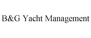 B&G YACHT MANAGEMENT