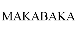 MAKABAKA