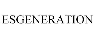 ESGENERATION