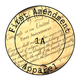 FIRST AMENDMENT APPAREL 1A BILL OF RIGHTS CONGRESS OF THE UNITED STATES, FIRST AMENDMENT CONGRESS SHALL MAKE NO LAW RESPECTING AN ABLISHMENT OF RELIGION, OR PROHIBITING THE FREE CISE THEREOF; OR ABRIDGING THE FREEDOM OF SPEECH HE PRESS, OR THE RIGHT OF THE PEOPLE PEACEABLY LE AND TO PETITION THE GOVERNMENT FOR A REDRESS IEVANCES