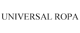 UNIVERSAL ROPA