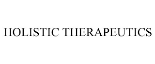 HOLISTIC THERAPEUTICS