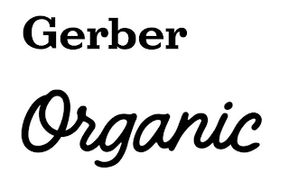 GERBER ORGANIC