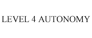 LEVEL 4 AUTONOMY