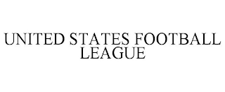 UNITED STATES FOOTBALL LEAGUE