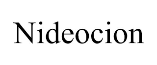 NIDEOCION