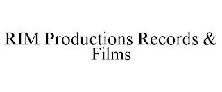 RIM PRODUCTIONS RECORDS & FILMS