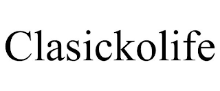 CLASICKOLIFE