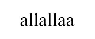 ALLALLAA