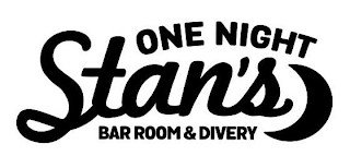 ONE NIGHT STAN'S BAR ROOM & DIVERY