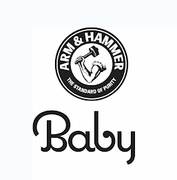 ARM & HAMMER THE STANDARD OF PURITY BABY