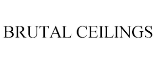 BRUTAL CEILINGS