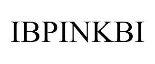 IBPINKBI