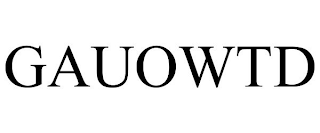 GAUOWTD