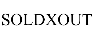 SOLDXOUT