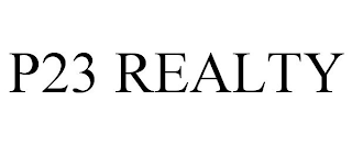 P23 REALTY