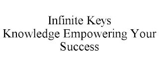 INFINITE KEYS KNOWLEDGE EMPOWERING YOUR SUCCESS