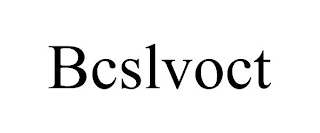 BCSLVOCT