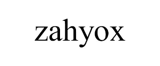 ZAHYOX