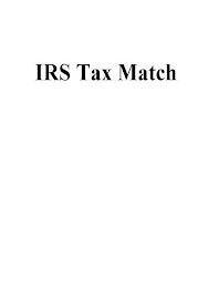 IRS TAX MATCH