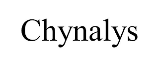 CHYNALYS