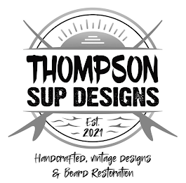 THOMPSON SUP DESIGNS EST. 2021 HANDCRAFTED, VINTAGE DESIGNS & BOARD RESTORATION