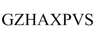GZHAXPVS