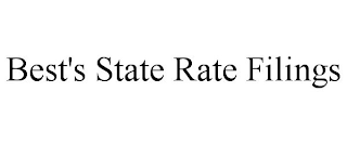 BEST'S STATE RATE FILINGS