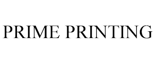 PRIME PRINTING