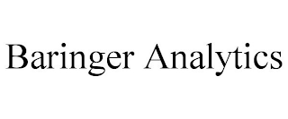 BARINGER ANALYTICS