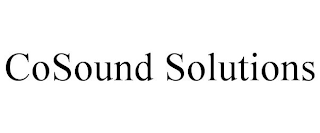 COSOUND SOLUTIONS